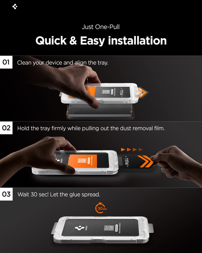 Spigen Samsung Galaxy S26 Ultra Glas.tR EZ fit Pro HD Skärmskydd, 2-pack