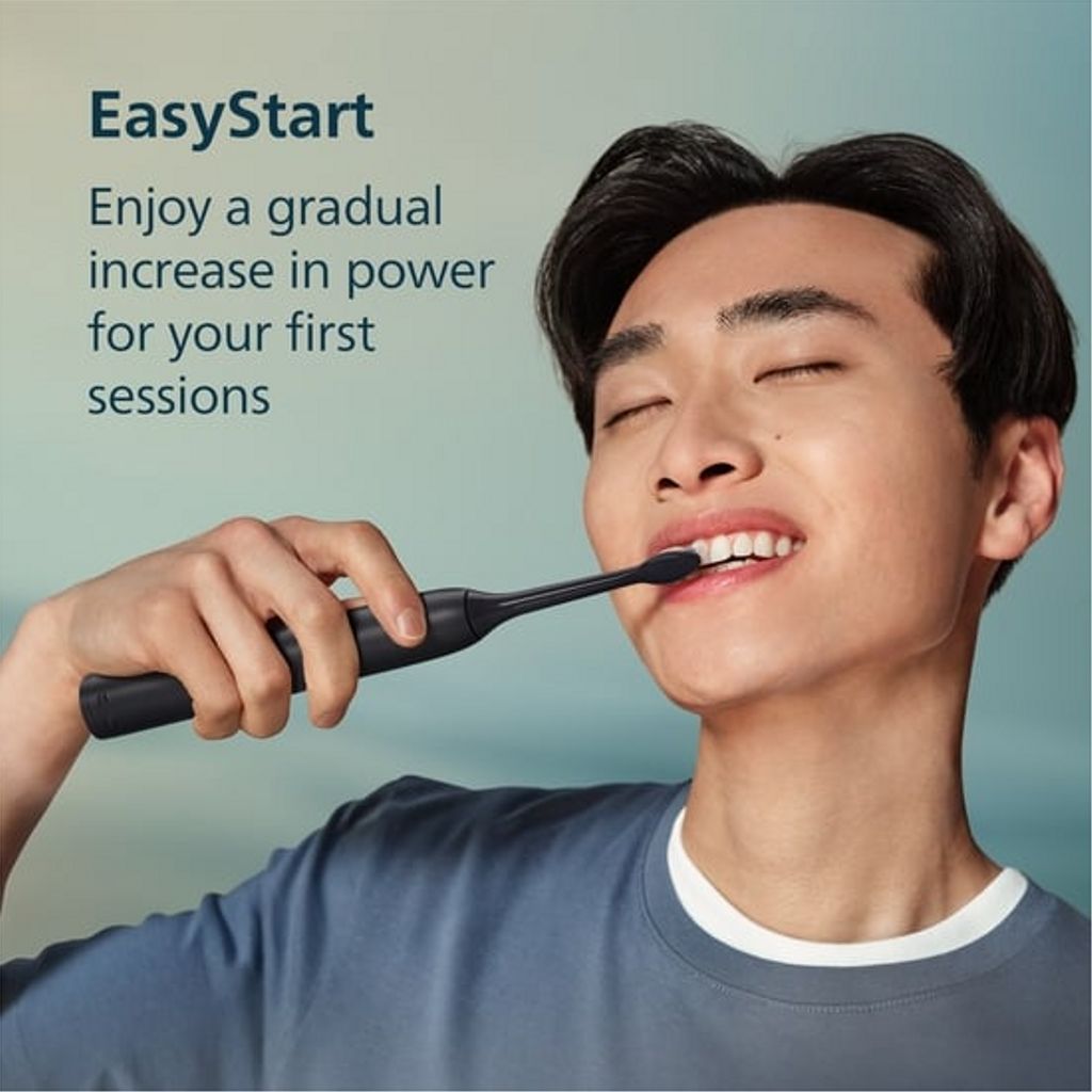 Philips Sonicare eltandborste 4100 Series HX4043/52 – svart