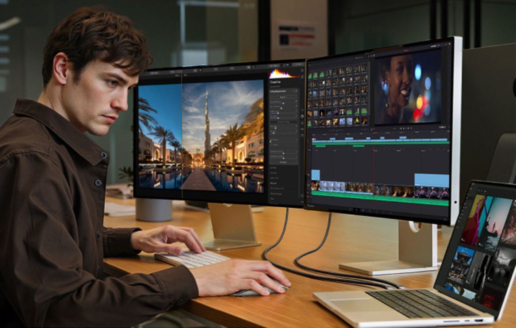 UGREEN USB-C til USB-C-kabel 240W / 40 Gbps / 1 m - Grå