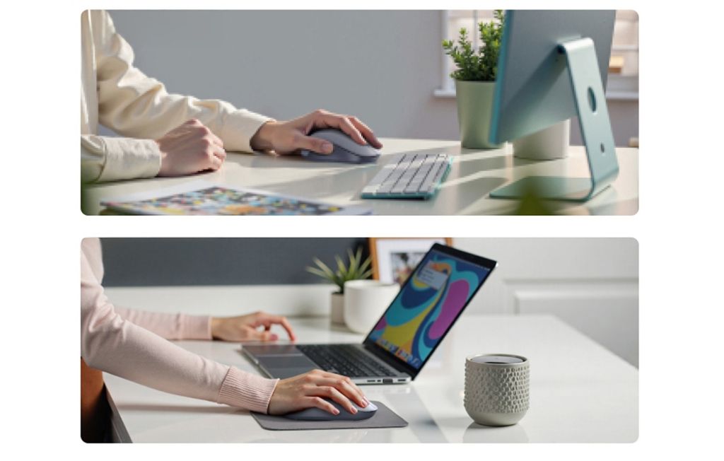 UGREEN Wireless Mouse Multi-mode M331 – Gray