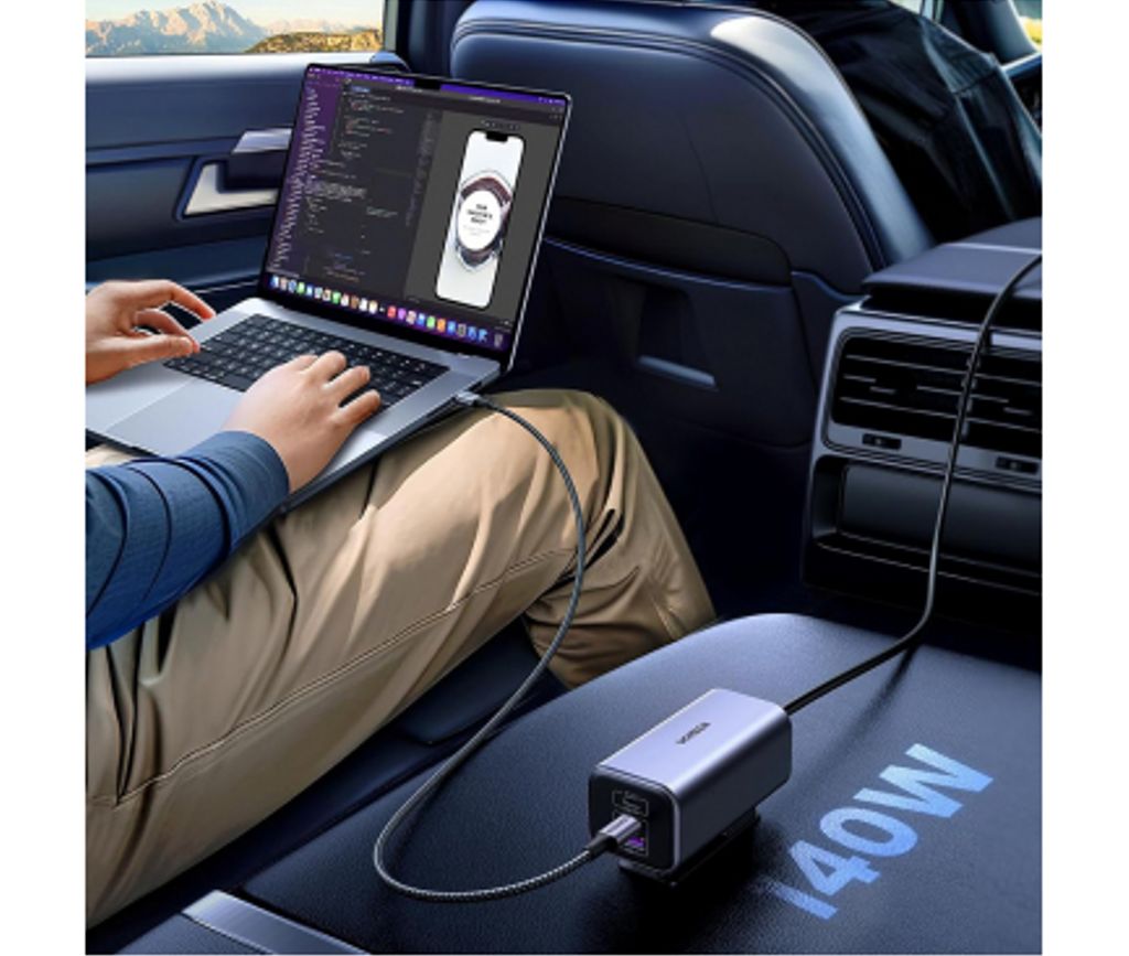 UGREEN EC706 150W autolaturi – 3 x USB-C + 1 x USB-A