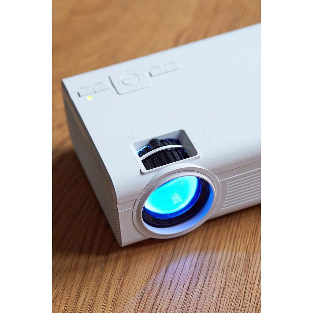 Nedis LCD-projektor med høj opløsning, Full HD 1080P - Hvid