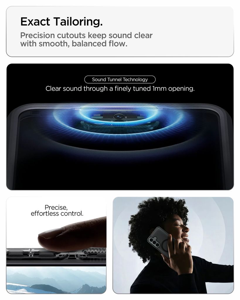 Spigen Ultra Hybrid MagSafe Skal till Samsung Galaxy S26 FE - Frost Black