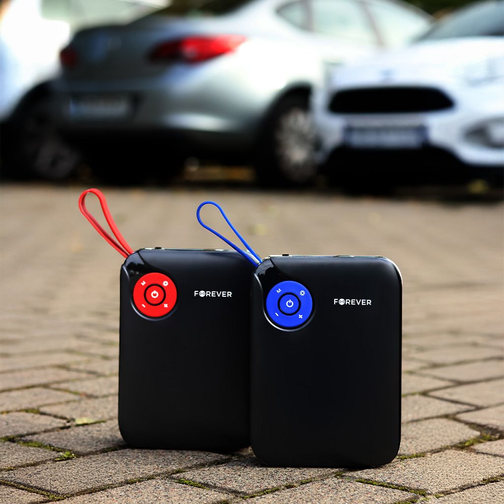 Forever jump starter 4in1 JS-400 26.64Wh – Svart / Blå