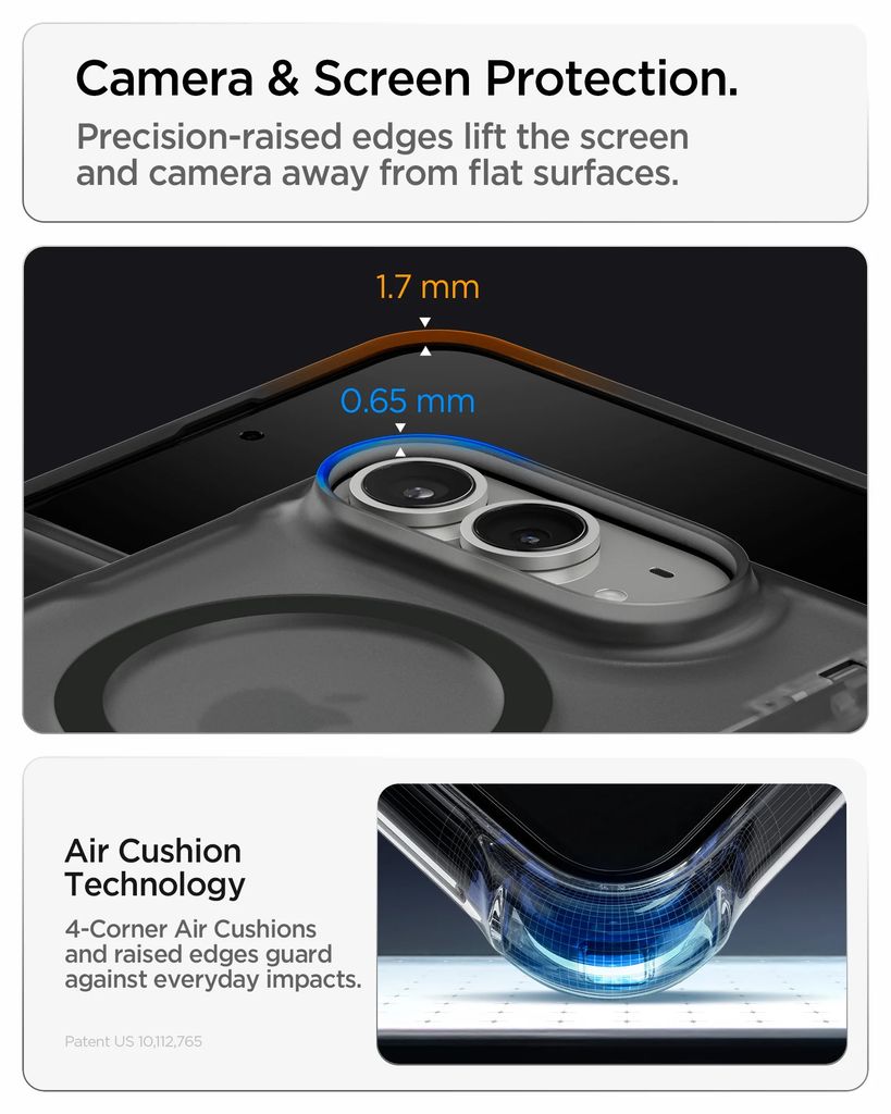 Spigen Ultra Hybrid Pro MagFit Skal till iPhone Duo - Frost Black