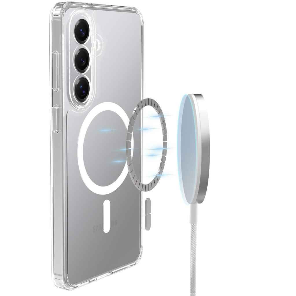 Mobique Samsung Galaxy S26 Hybrid Cover MagSafe - Gennemsigtig