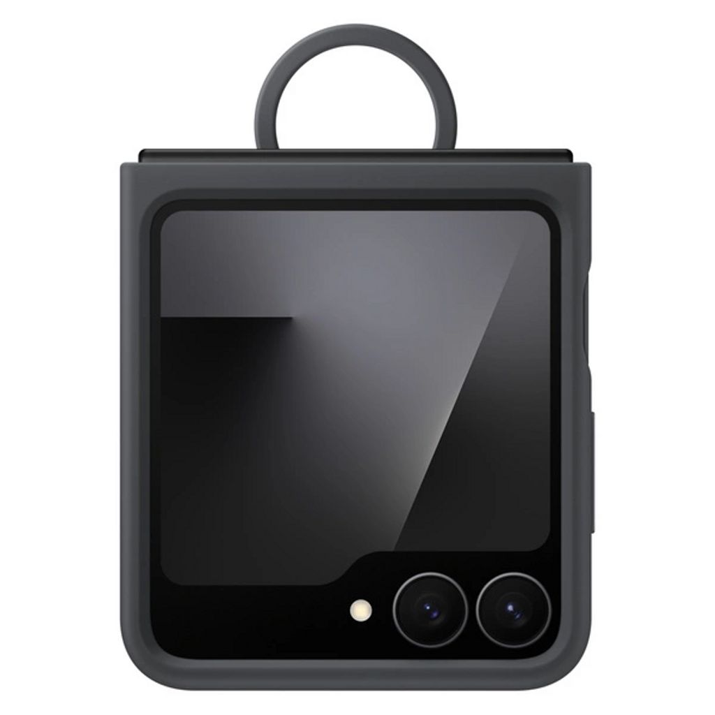 Samsung Silicone Kuori  Samsung Galaxy Z Flip7 FE - Musta