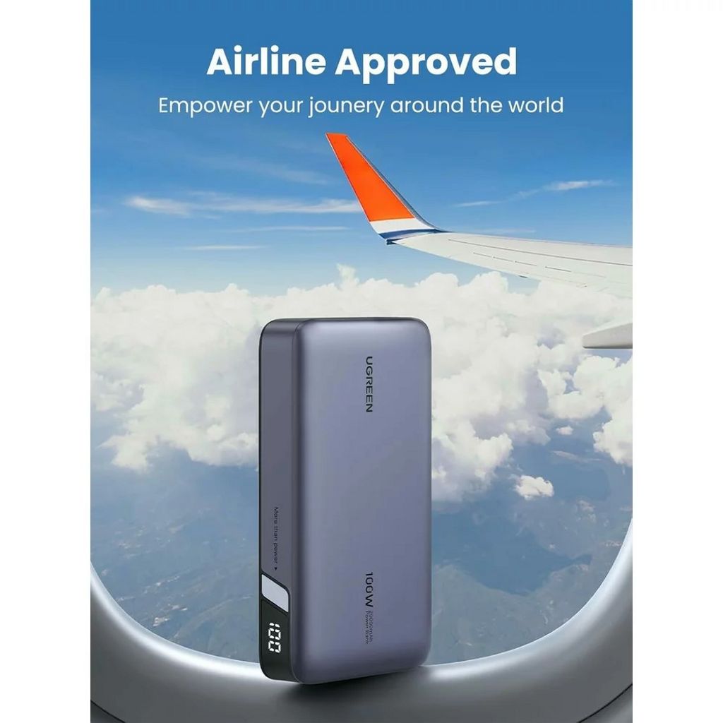 UGREEN PB720 Nexode Powerbank 20000 mAh – 100W hurtigopladning