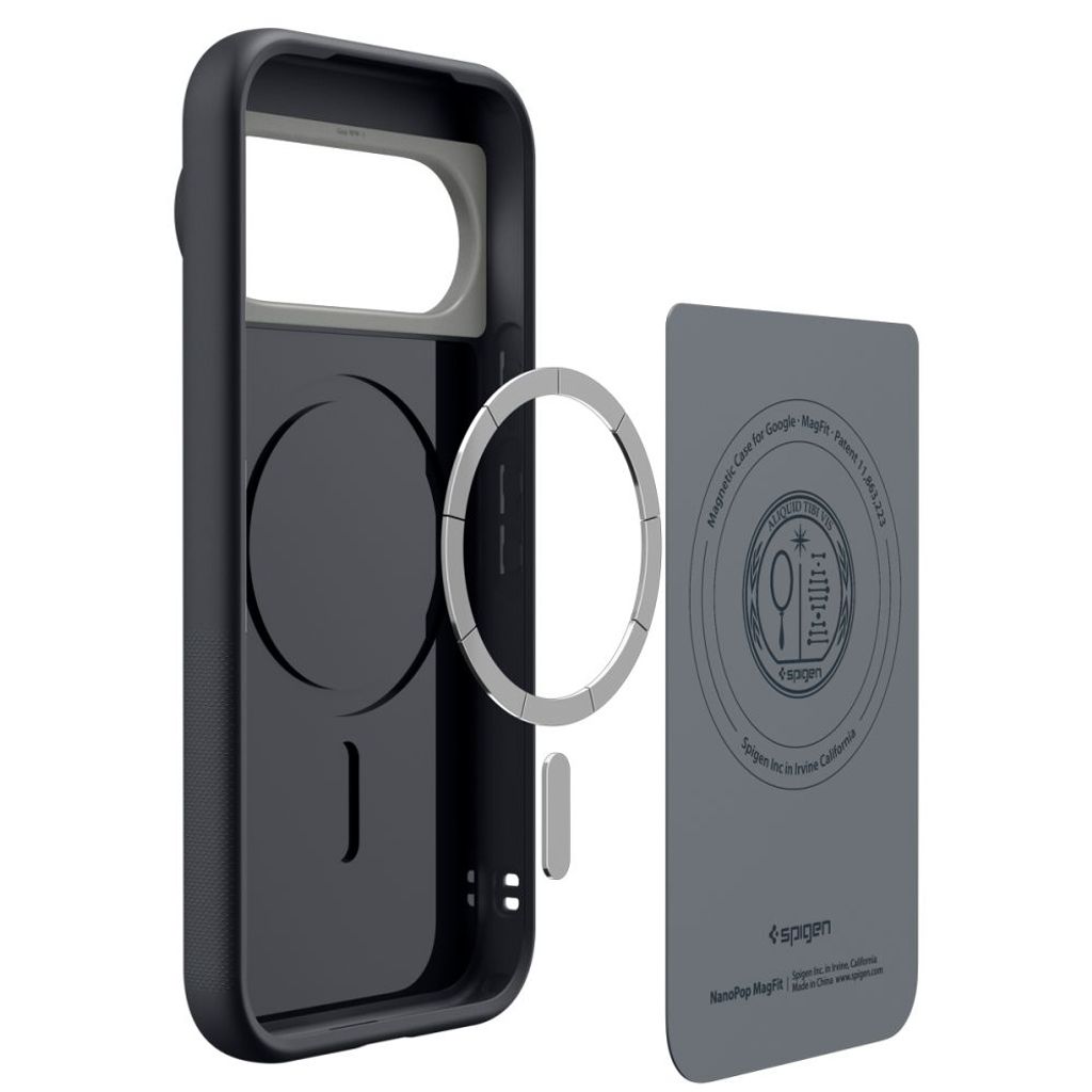 Spigen Nano Pop MagSafe -kuori till Google Pixel 11 Pro - Musta/Harmaa