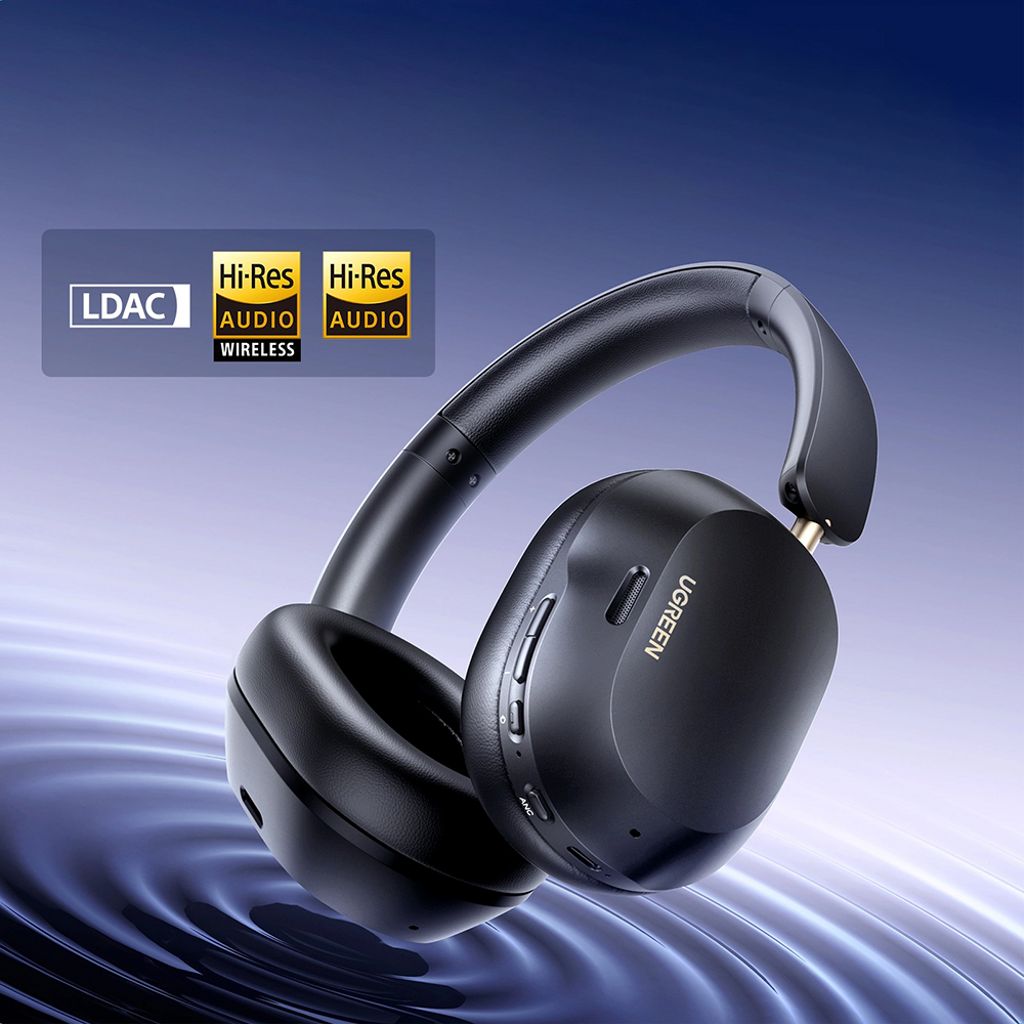 Ugreen HiTune Max5C HP203 Bluetooth-hörlurar Over-Ear – Blå