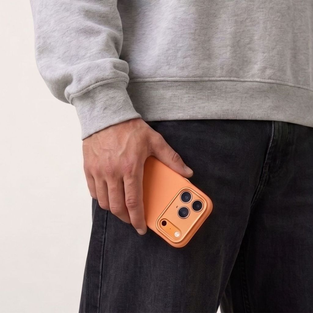 Tech-Protect Uniq CC MagSafe -kuori  iPhone 18 Pro/17 Pro:lle - Oranssi