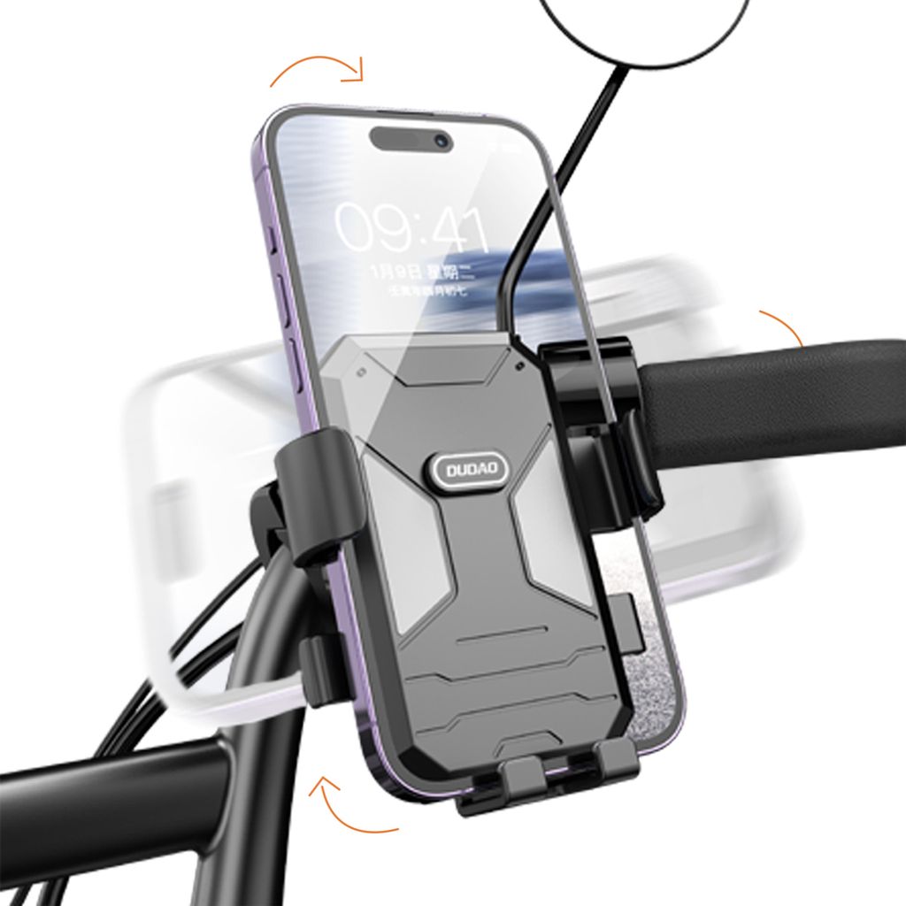 Dudao F7C Mobilhållare till cykel/motorcykel – svart