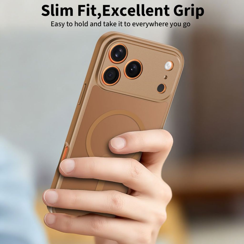 Tech-Protect BasicMag MagSafe Cover til iPhone 17 Pro - Brun