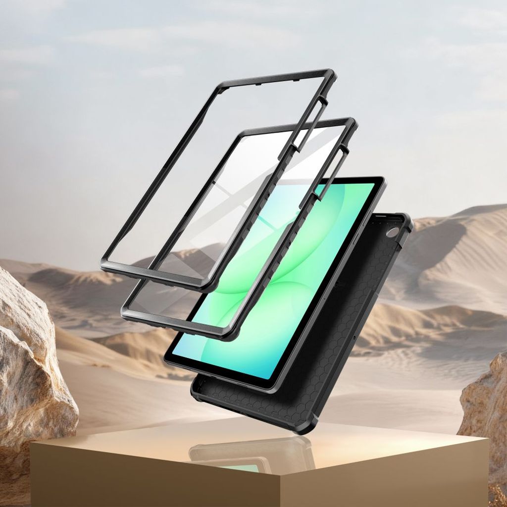 Tech-Protect Kevlar Pro Skal till Samsung Galaxy Tab A9 Plus/A11 Plus - Svart