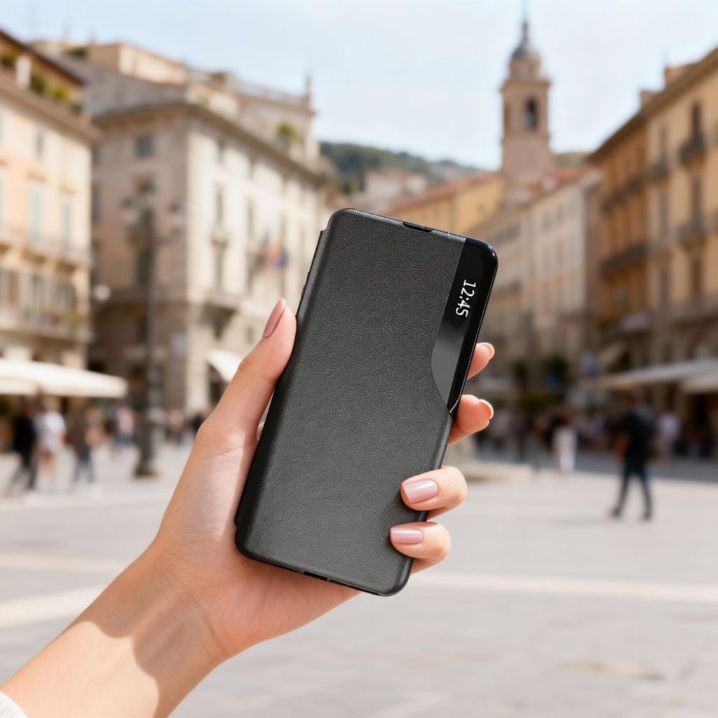 Tech-Protect Smart View Fodral till Samsung Galaxy A57 5G - Svart