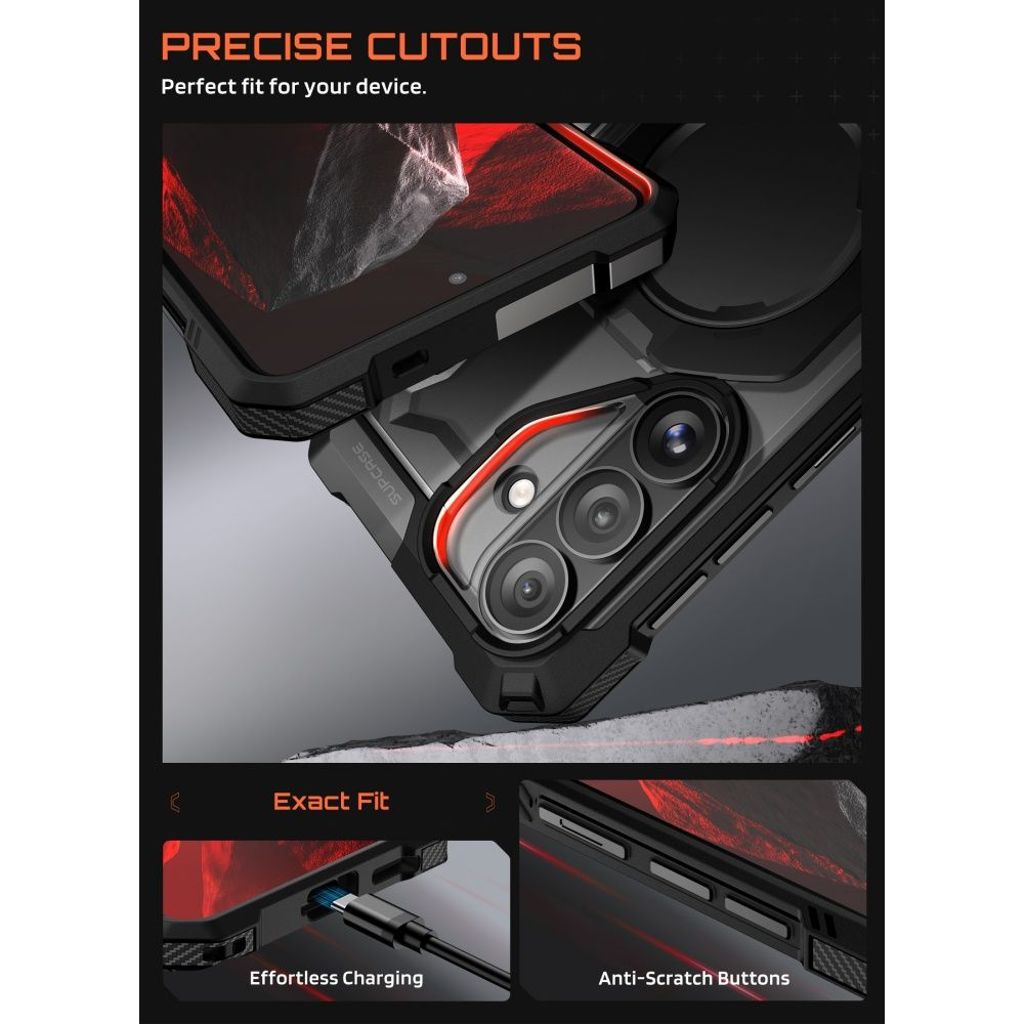 Supcase UB Grip MagSafe Cover til Samsung Galaxy S26 - Sort