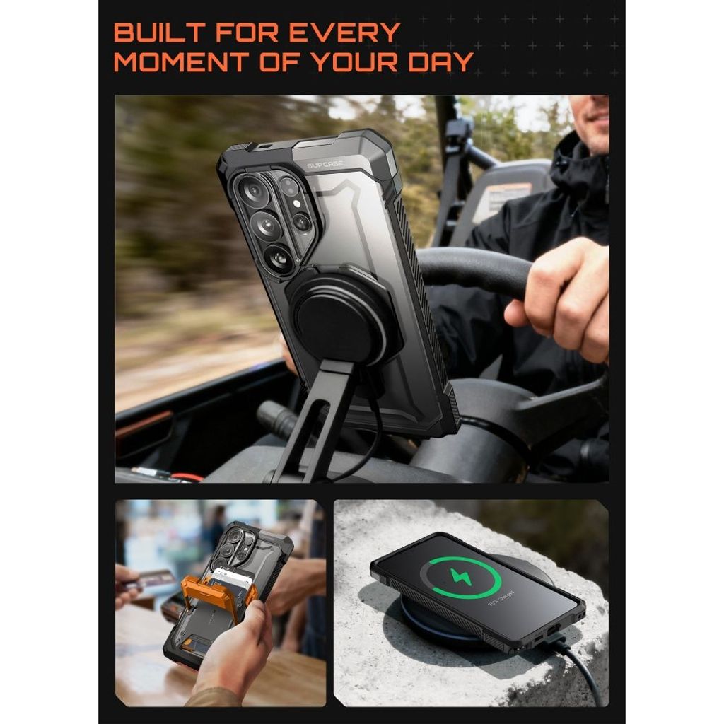 Supcase UB Grip MagSafe Skal till Samsung Galaxy S26 Ultra - Svart