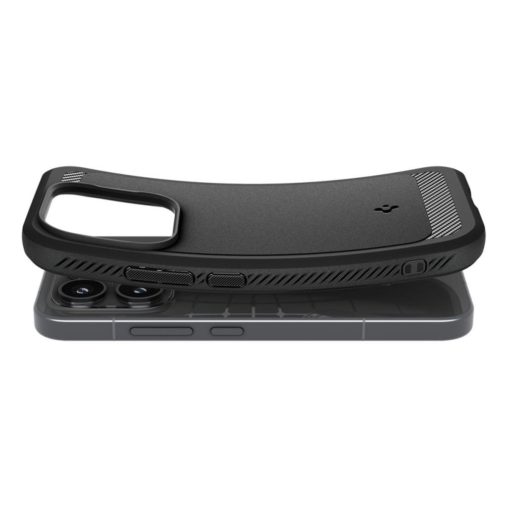 Spigen Rugged Armor Deksel til Xiaomi 17 - Svart