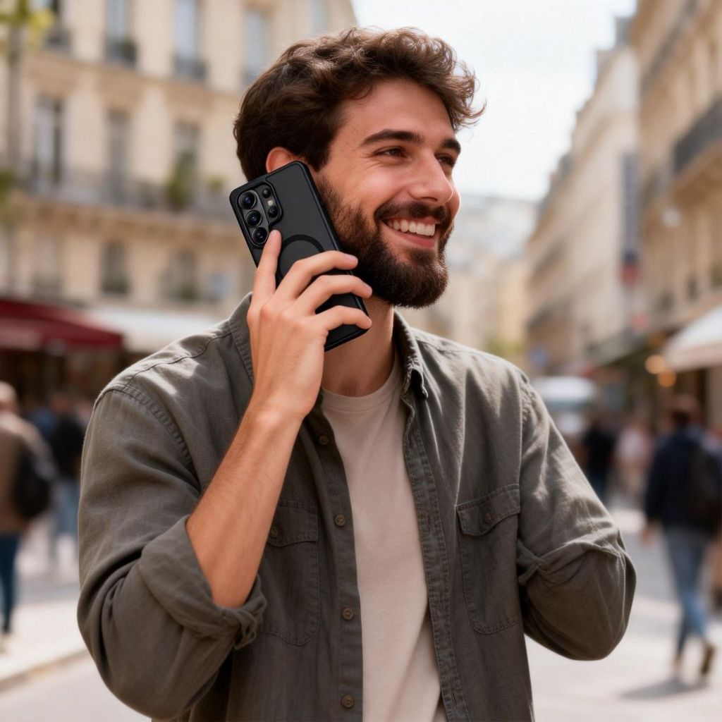 Tech-Protect Magmat MagSafe Cover til Samsung Galaxy S26 Ultra - Sort