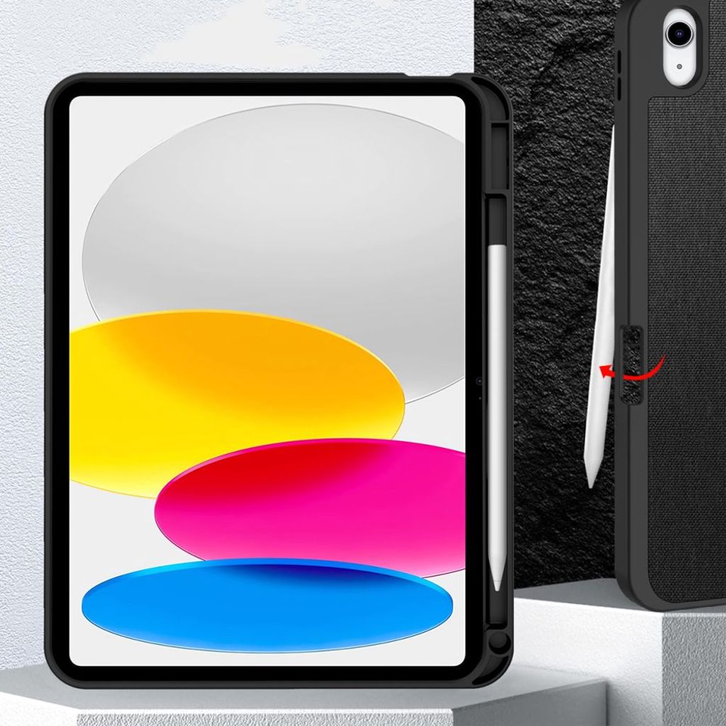 Tech-Protect SC Pen Canvas Etui til iPad 10th Gen 2022 /A16 2025 - Svart