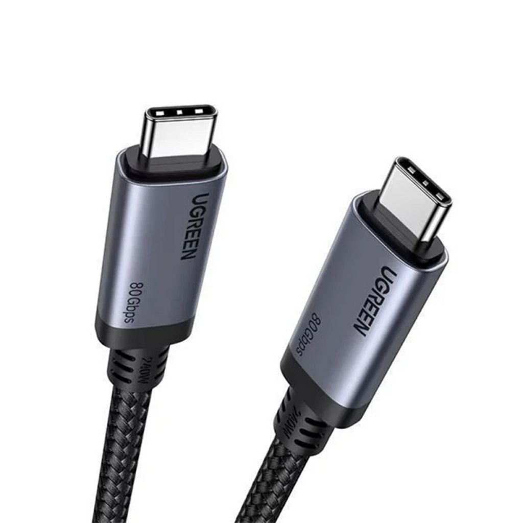 UGREEN L706 USB-C till USB-C kabel 240W, 5A, 1m – svart