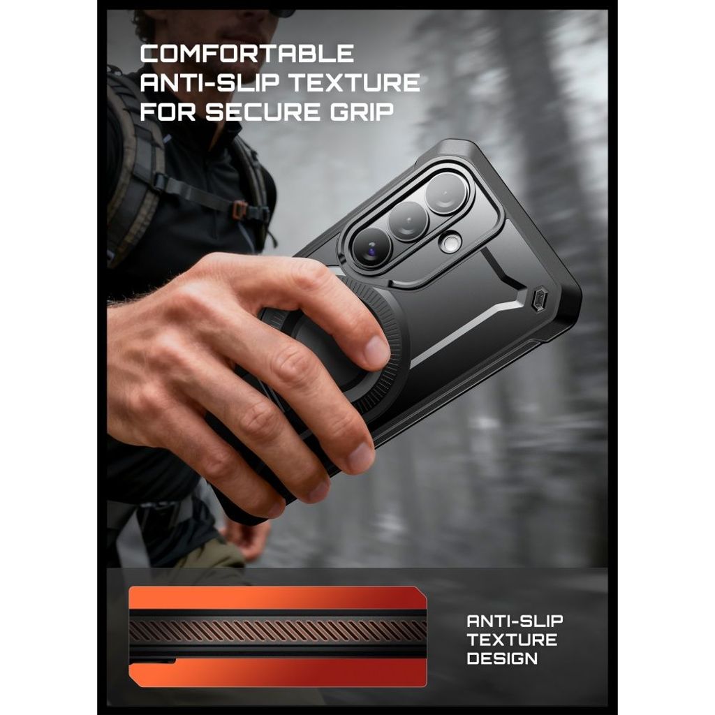 Supcase Unicorn Beetle Pro MagSafe Skal till Samsung Galaxy S26 - Svart