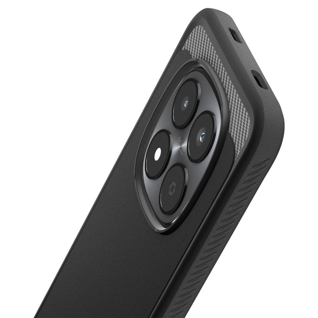 Spigen Rugged Armor Skal till Xiaomi Redmi Note 15 Pro 5G - Svart