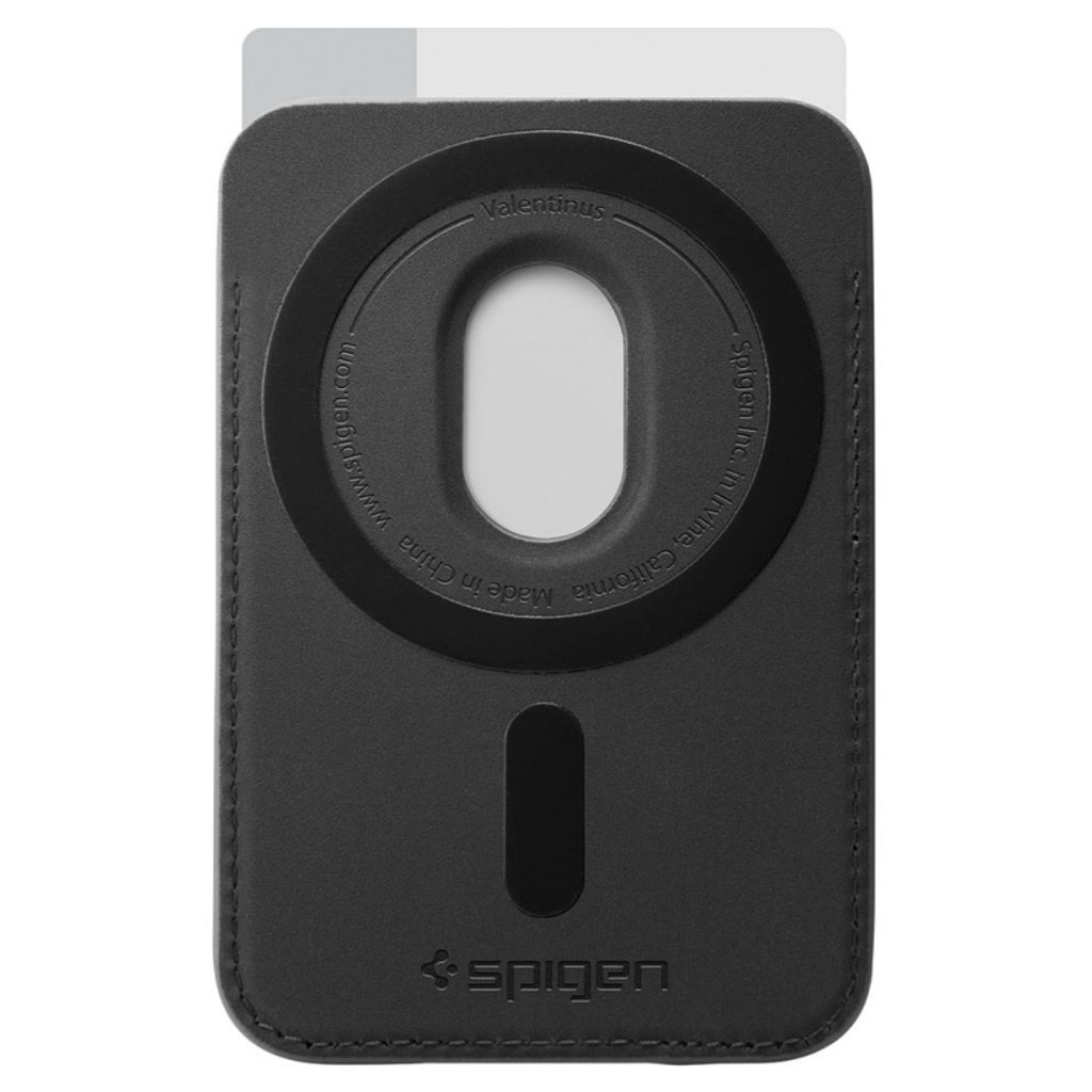 Spigen Valentinus MagFit Magnetisk Kortholder MagSafe – Sort