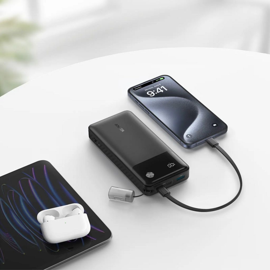 Anker Powerbank 20000 mAh 30W – Kraftig opladning i et kompakt format