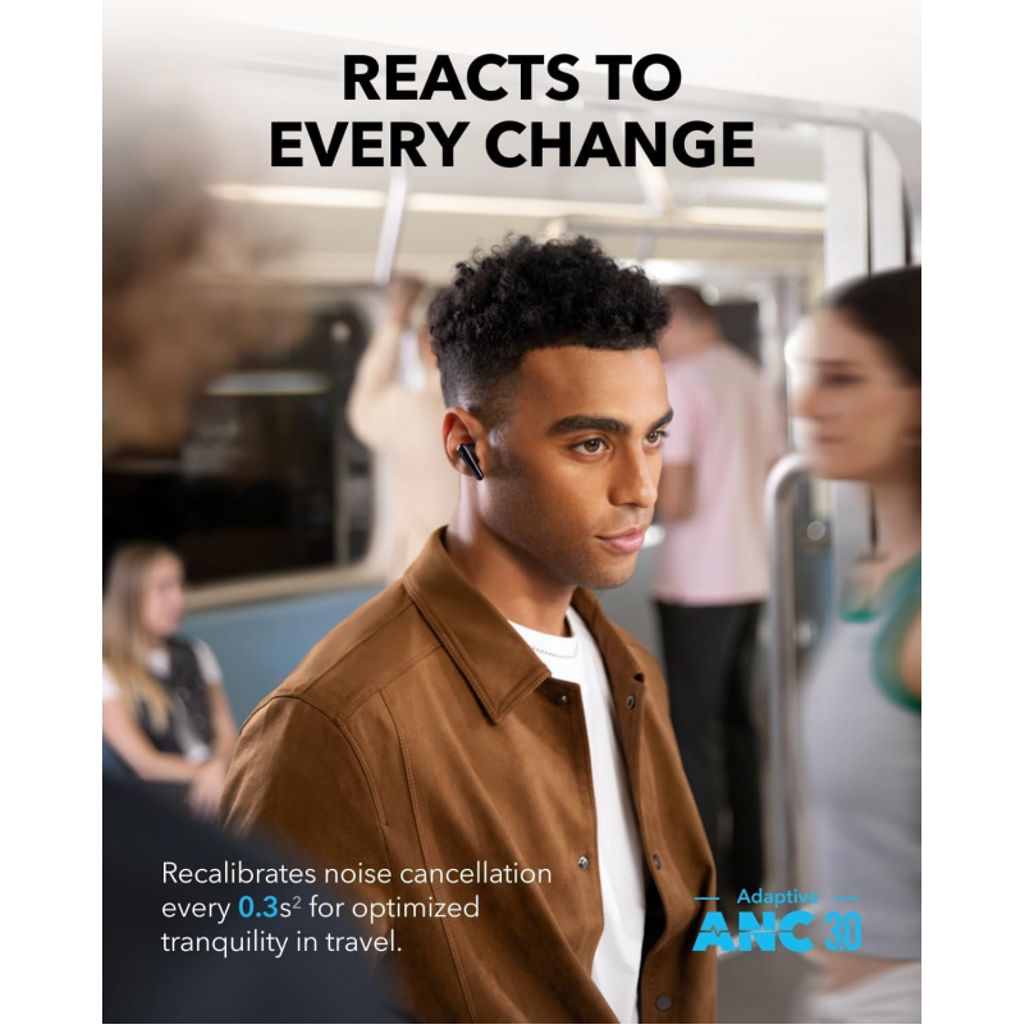 Anker Soundcore Liberty 4 Pro trådlösa hörlurar – svart