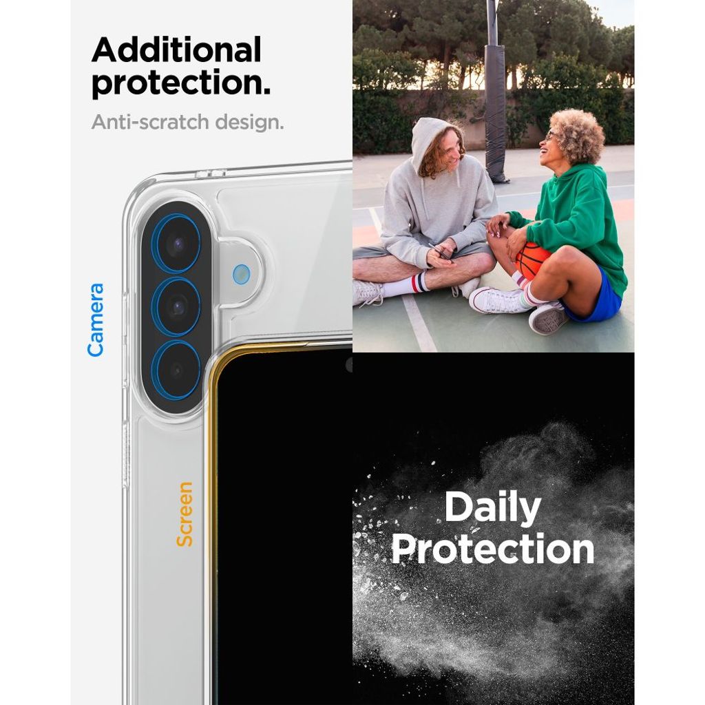 Spigen Ultra Hybrid Cover til Samsung Galaxy A57 5G  - Gennemsigtig