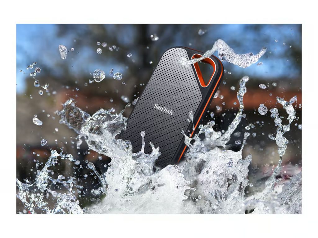 SanDisk Extreme PRO kannettava SSD V2 4TB - musta
