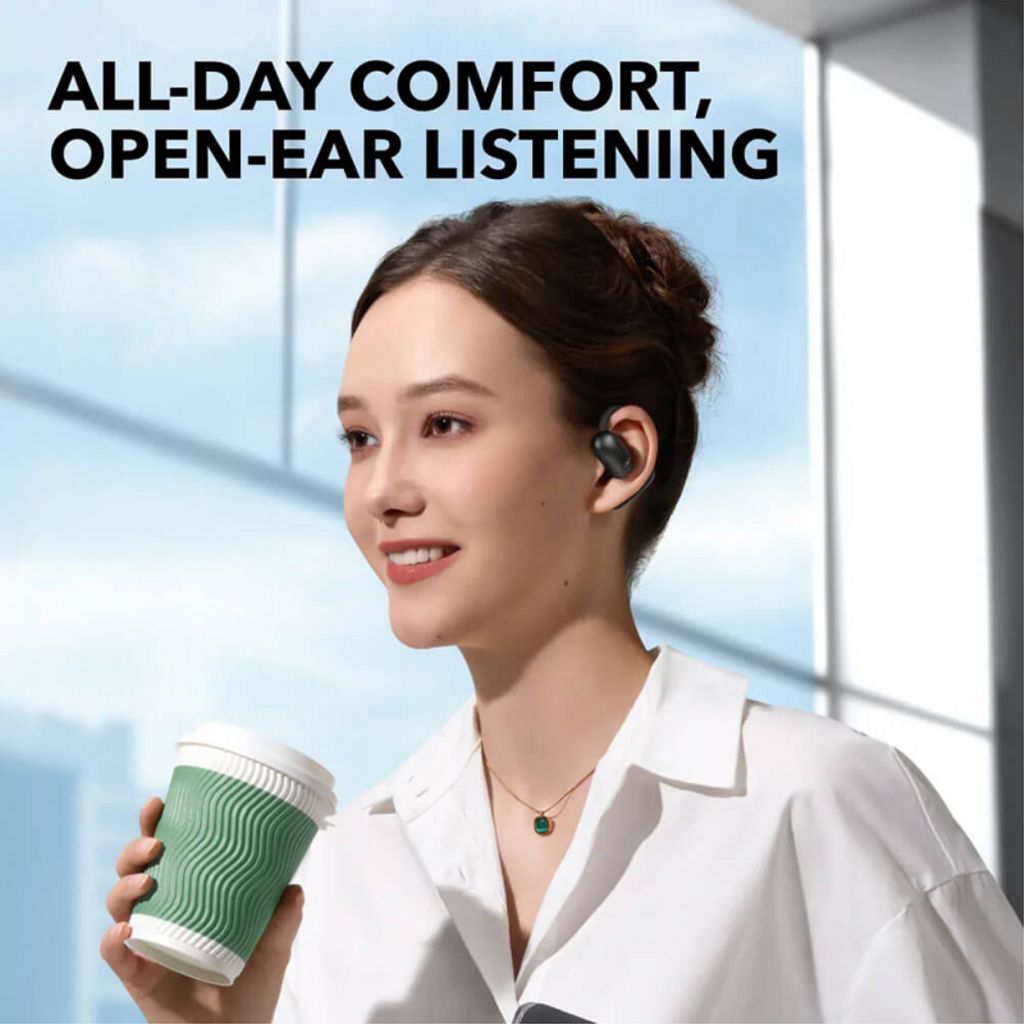 Anker SoundCore AeroFit 2 trådløse hodetelefoner – svart