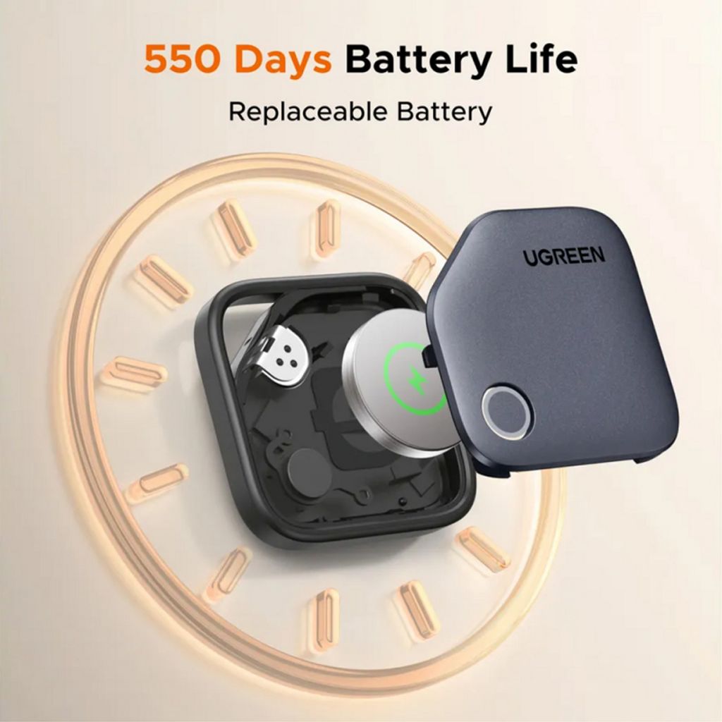 Ugreen SmartTag CM829 -seurantalähetin Samsung Galaxylle - harmaa