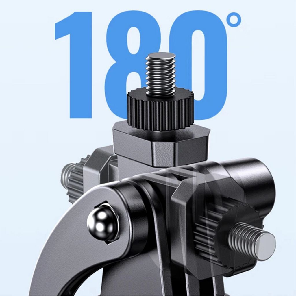 UGREEN Bluetooth selfiestang / 4-bens stativ, 185 cm - svart