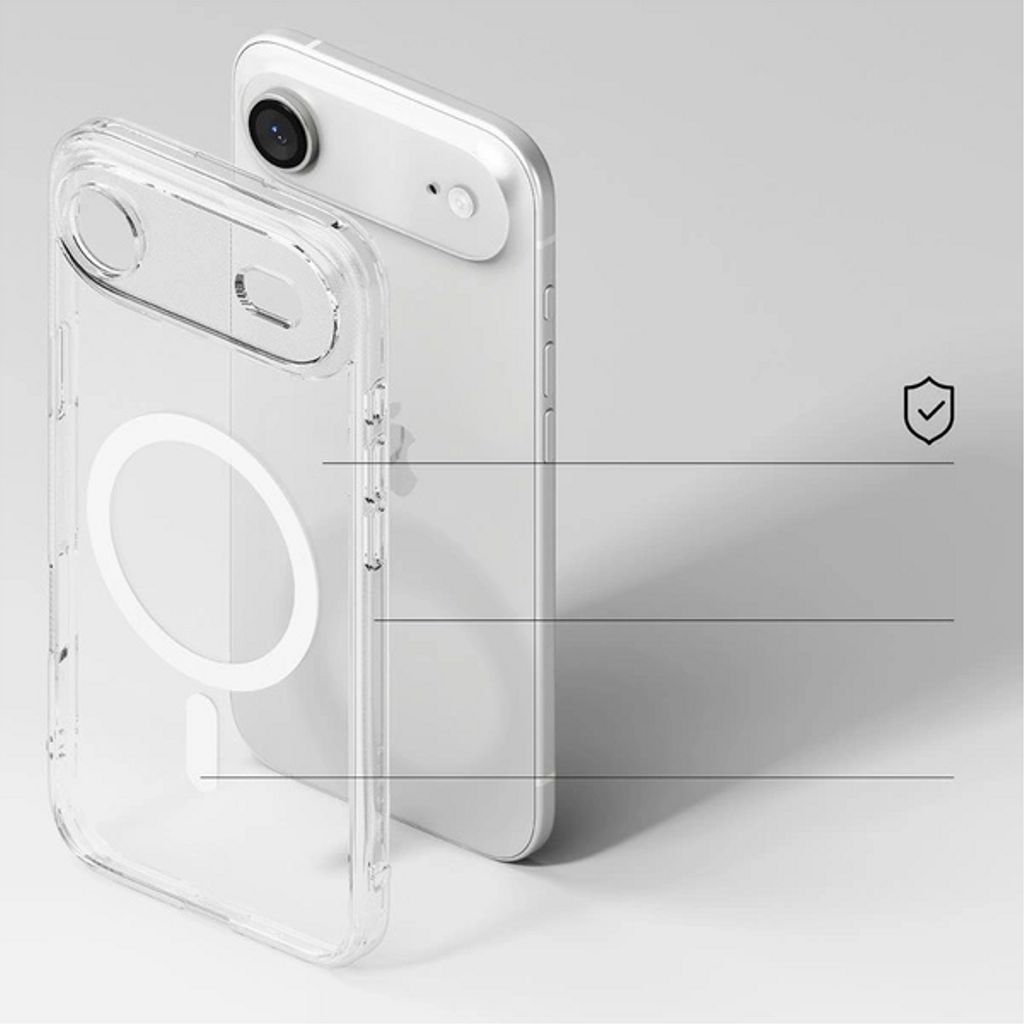 Ringke Fusion MagSafe Deksel till iPhone Air - Gjennomsiktig