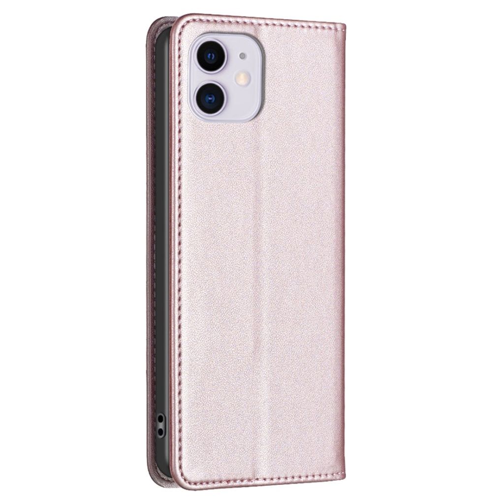 BINFEN COLOR iPhone 11 Etui med Stativ - Rose guld