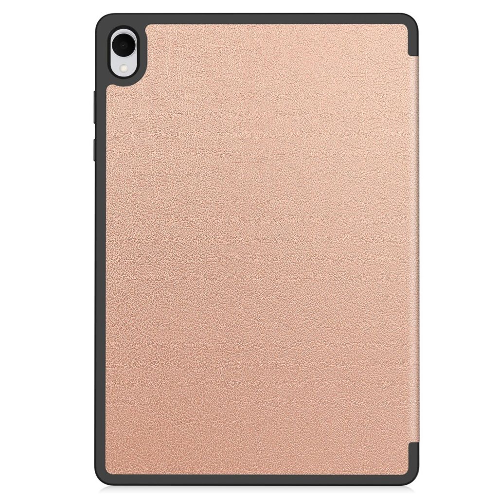 Samsung Galaxy Tab S12 Plus Fodral med stativ och pennfack - Roséguld