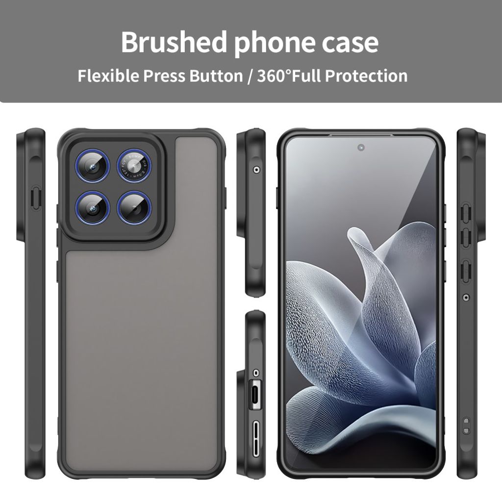 Motorola Edge 70 5G Skal Stötsäker - Svart