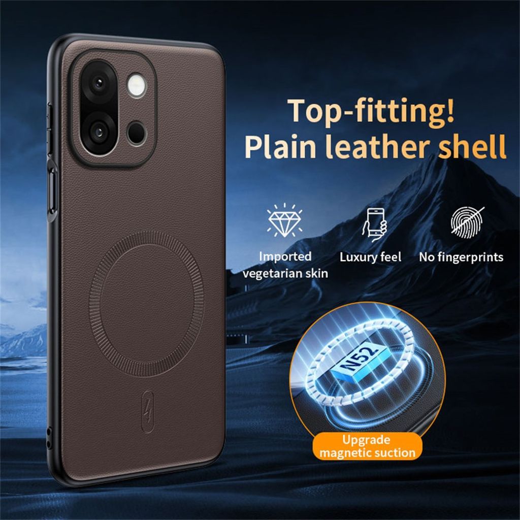 OnePlus 15 5G MagSafe compatible Case - Brown