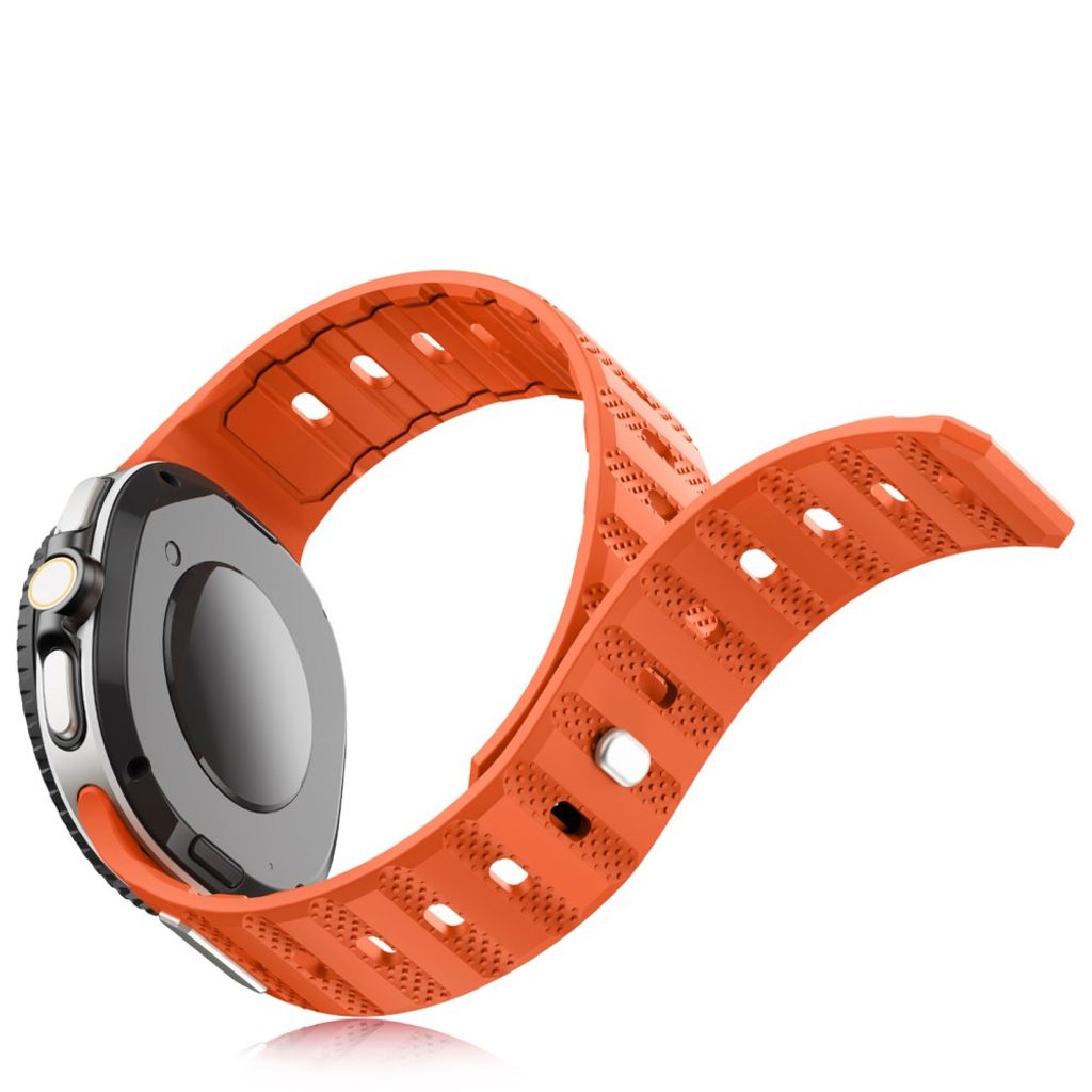 Samsung Galaxy Watch9/9 Classic/8/8 Classic Magnetisk silikon klokkerem - Brun