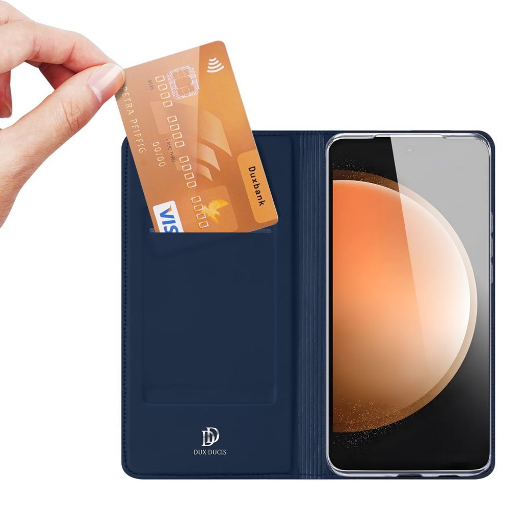 DUX DUCIS Samsung Galaxy S26 FE Lommebok-deksel med Kortspor – Blå