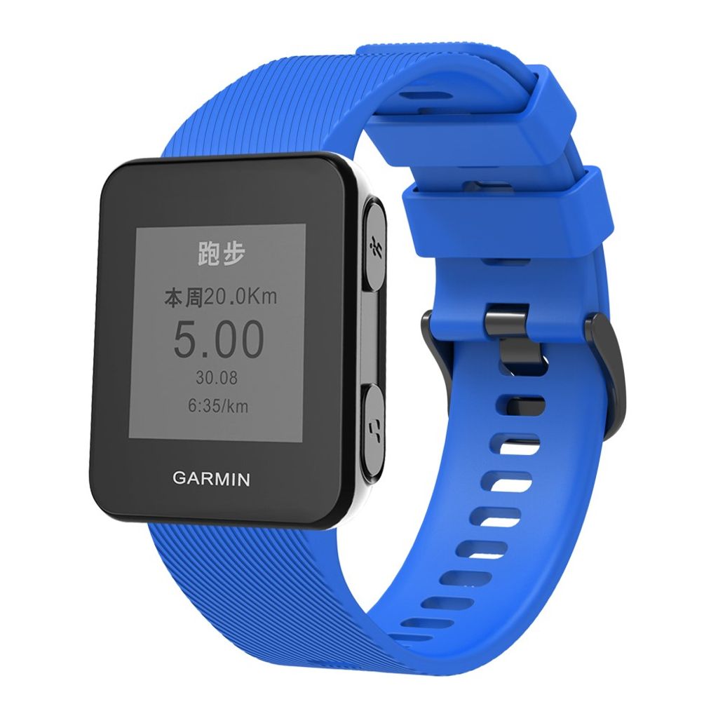 Garmin Forerunner 35 / 30 Klokkereim med svart spenne - Blå