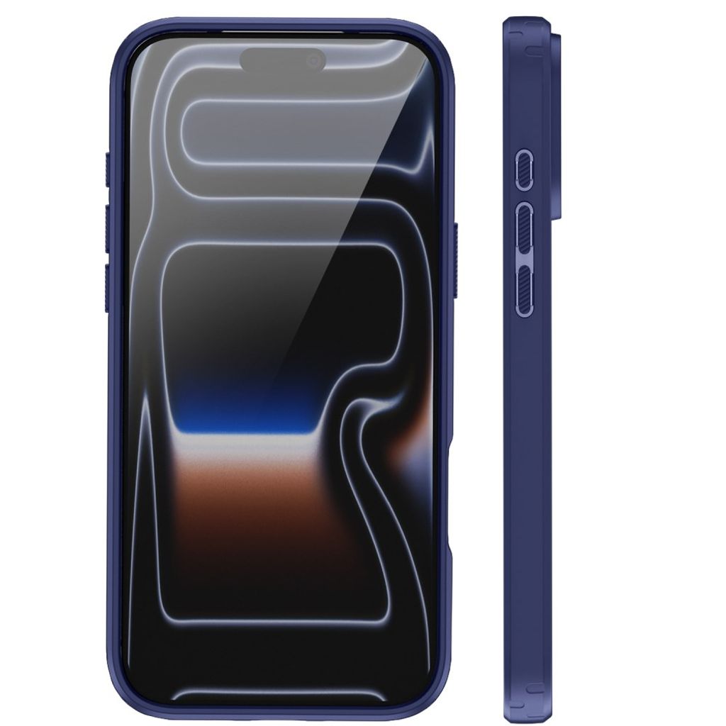 iPhone 17 Pro Max/18 Pro Max MagSafe-kompatibelt Deksel – Blå
