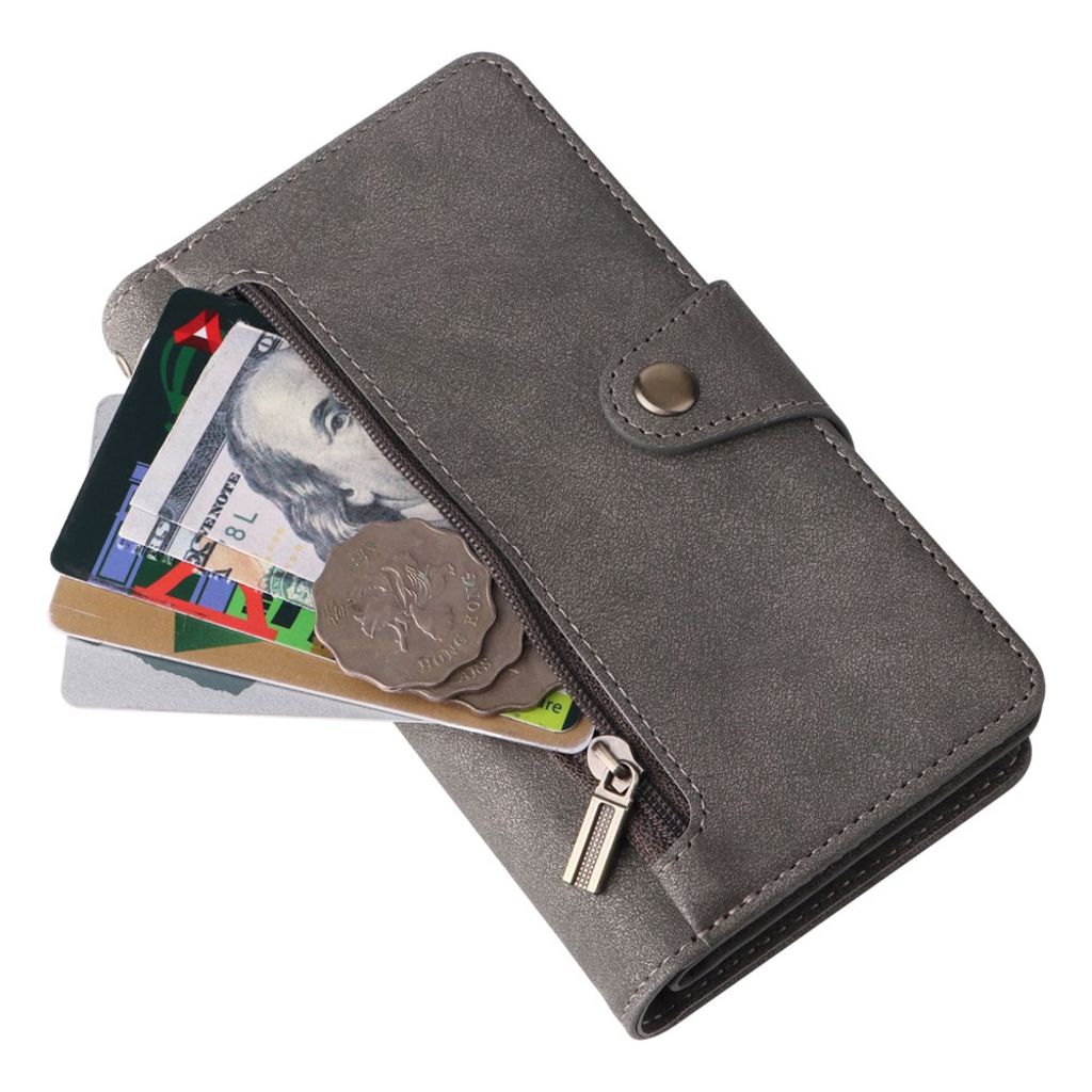 iPhone 12 Mini Cover with Stand - Grey