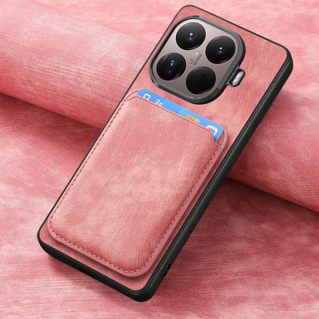 Xiaomi 17T Pro MagSafe-kuori lompakolla - Vaaleanpunainen
