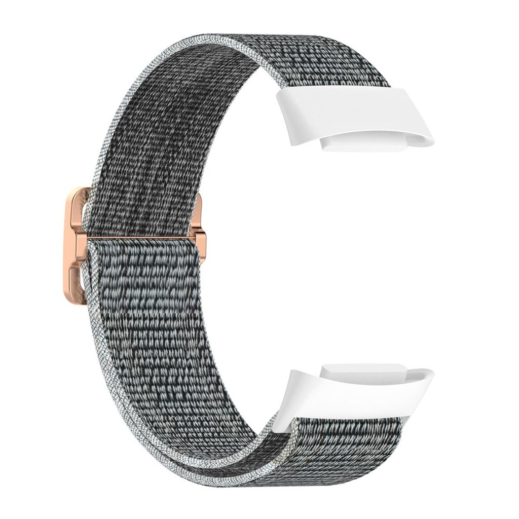 Fitbit Charge 6/5 Kellonranneke, Nylon - harmaa