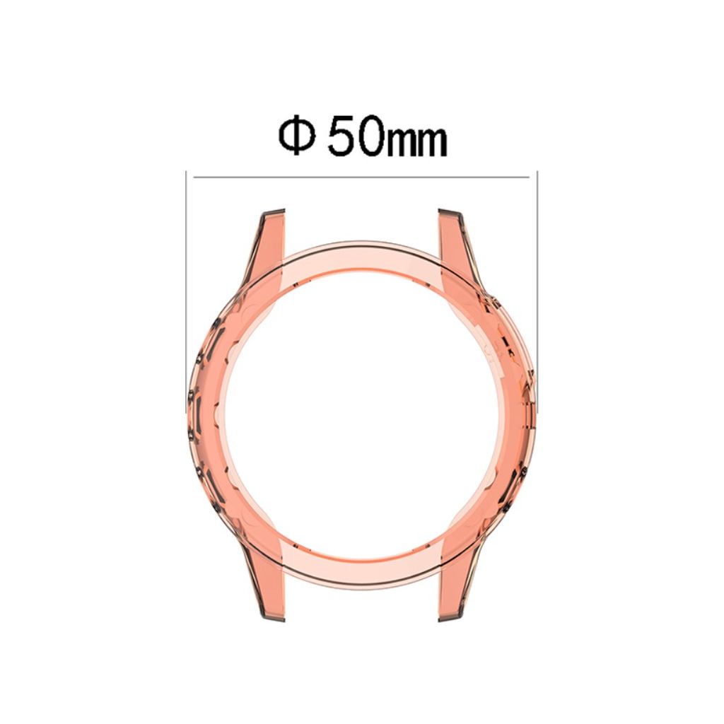 Garmin Fenix 5/5 Plus Case in TPU - Transparent Pink