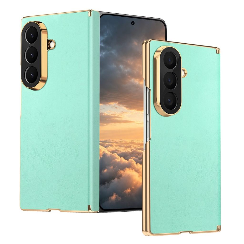 Samsung Galaxy Z Fold8 Ultra MagSafe Kuori PU-nahkaa - Vihreä