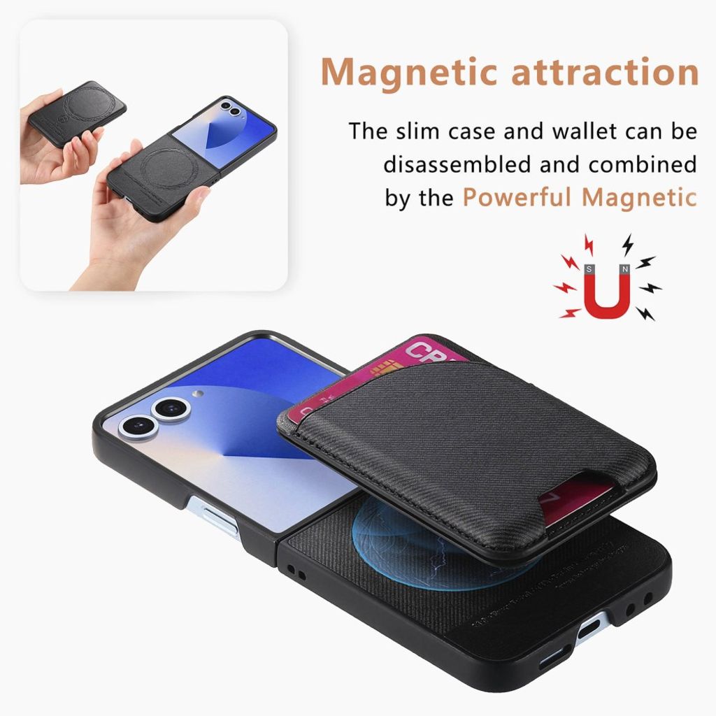 Samsung Galaxy Z Flip7 5G Cover MagSafe kompatibel - Sort